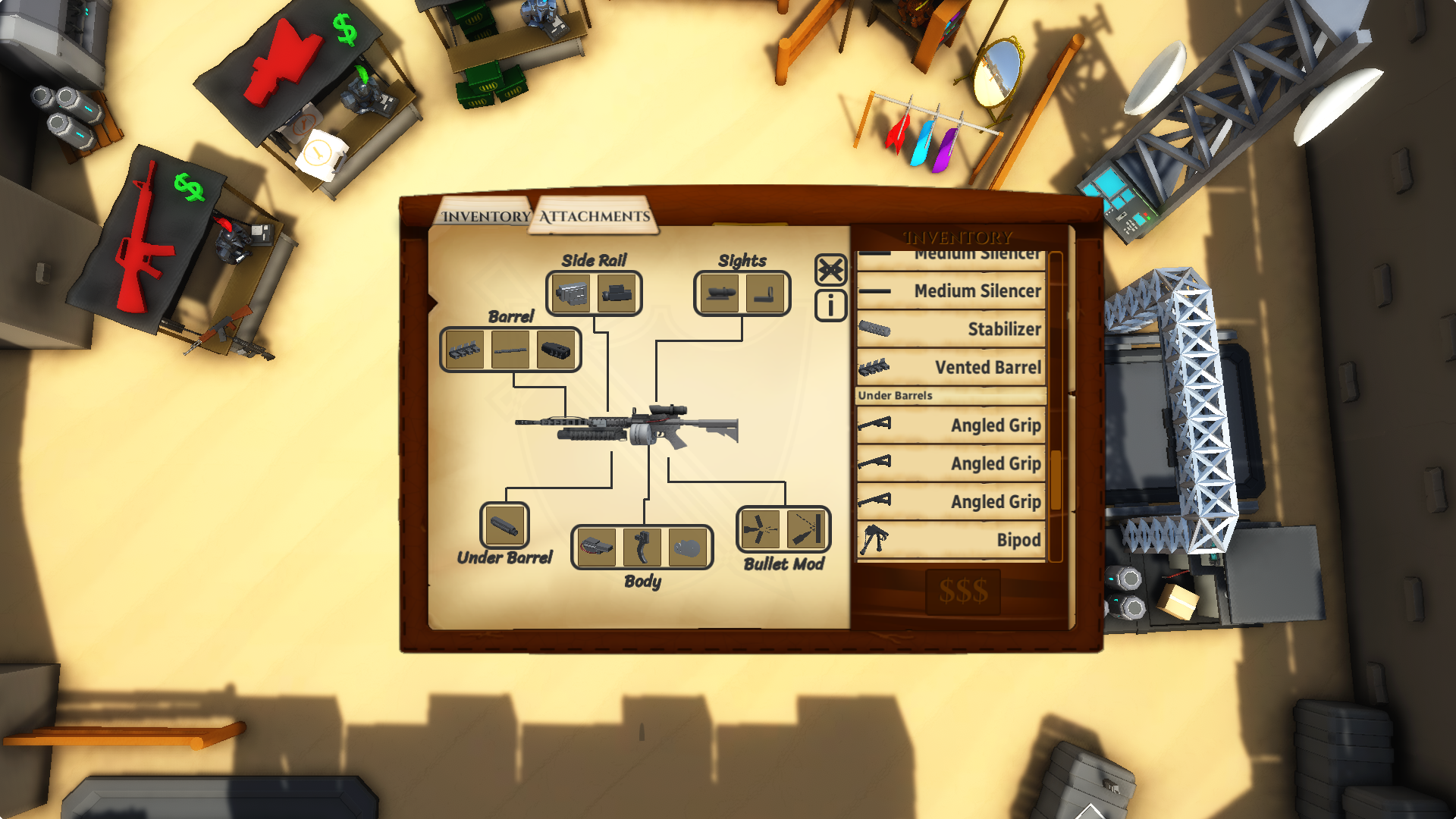 Weapon customization